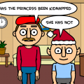 no princess to save : bored