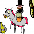 not-so amazing horse