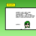 the note