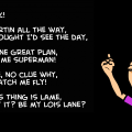 Not so Superman.