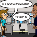 Alien and Obama Vs Sophie