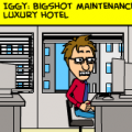 Iggy at work