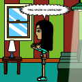 i was bored!