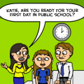 Katie Moves To U.S.A