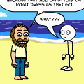 the bum and the stick