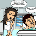 the bath