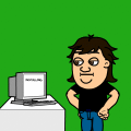 Tony at work