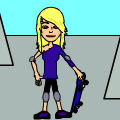 'Skater girl'