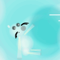 polor bear painting