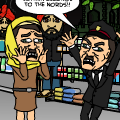 Hitler ruins golf