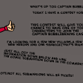 CAPTAIN BUBBLEBRAINS CONTEST