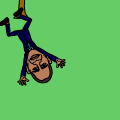 Obama does kartwheels 