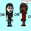 avatars; you choose. 