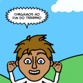 Chegamos ao fim do terreno