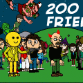 '200 FRIENDS!'