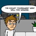 the hockey tournament