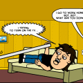 ' my honey laziness'