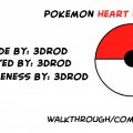 Pokemon HeartGold Journal By: 3DROD