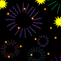 Victoria Day fire works