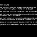 Dear, Bullies