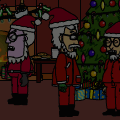 why only 1 Santa comes