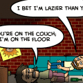 Theme of the day: Laziness 3