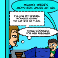 'MONSTERS UNDER THE BED'