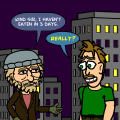 Panhandler's Surprise
