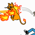 KatCat with fireeyes!
