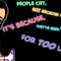 Not Because....