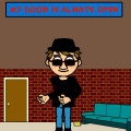 'my door'