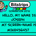 BitCon 2012 Nametag