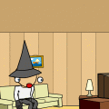 its a normal living room?