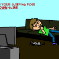 Sleeping Pose