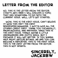 Letter From the Editor