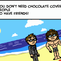 chocolate covered people