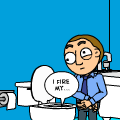 i fire my potty....