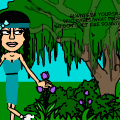 outside