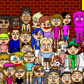 me and friends