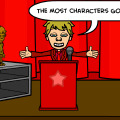 Most Characters Award