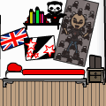 Punk Rock Room for Vicky