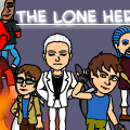 the lone hero