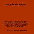 The CREATURES Diaries...