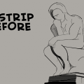RODIN'S 'THINKER' decides: