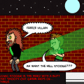 Comic Stooge Hero of The Night!