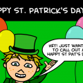 'Happy st Patrick's day'
