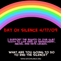 'Day of Silence 2009'