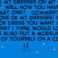 want a dress?