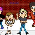 dancing group