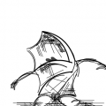 sketchy figure